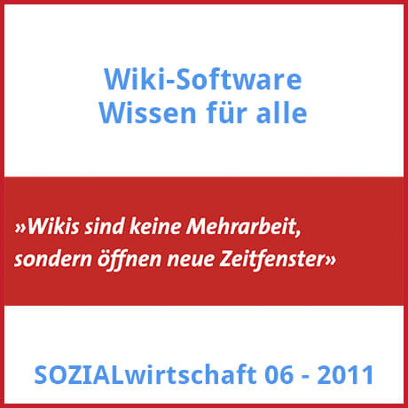 Sozialwirtschaft-05-2011 Wiki-Software Wissen für alle